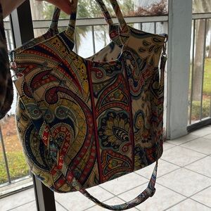 Vera Bradley Colorful Paisley Tote